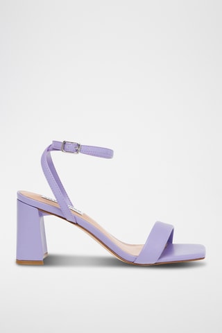 Sandalen met Hak Montecarlo - Lichtpaars