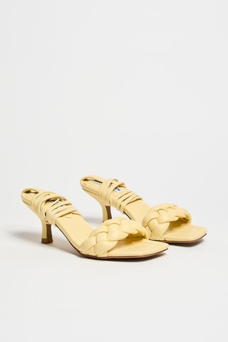 Sandalias de tacón Allanis -  Amarillo