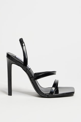 Gelakte Sandalen met Hak Grade - Zwart