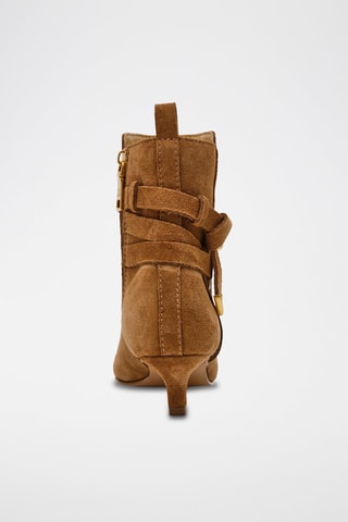 Botines de nobuk Roller - Camel