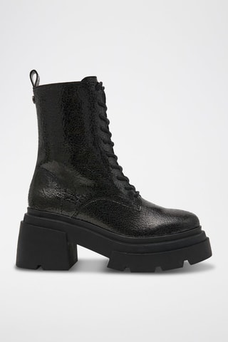 Botines de piel Tossup - Negro