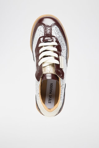Zapatillas de piel de charol - Burdeos