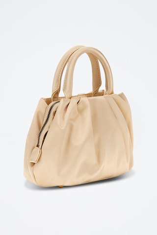 Bolso - Blanco y dorado