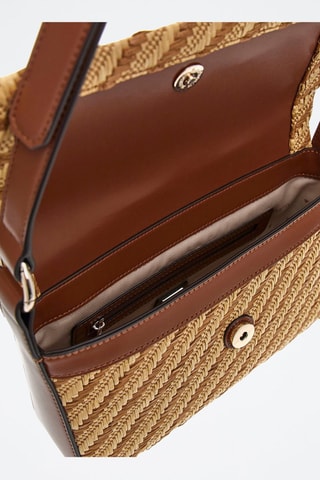 Bolso - Beige y marrón