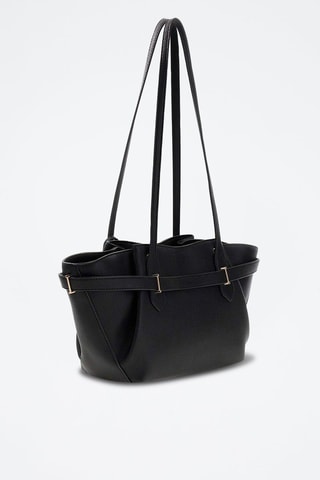 Bolso shopper Yesba - Negro y dorado