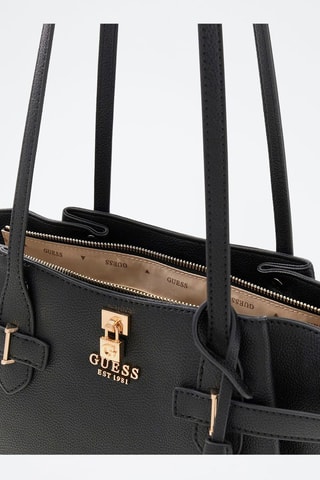 Bolso shopper Yesba - Negro y dorado