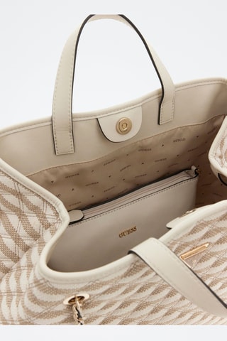 Bolso shopper y bolso de mano - Topo