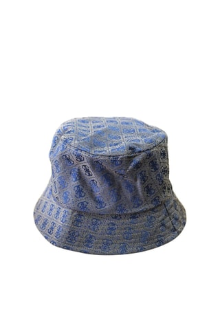 Gorro bucket - Azul, marrón y gris