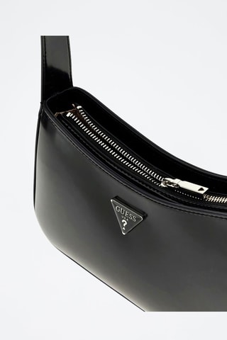 Bolso con brillo Arnela - Plateado y negro