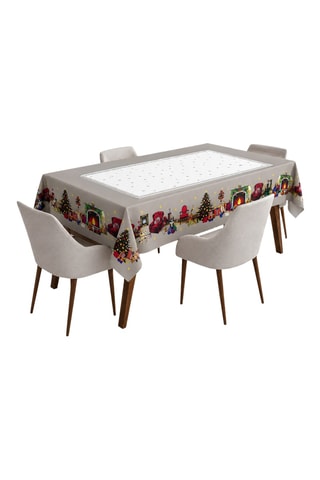 Mantel rectangular - Blanco - 160 x 220 cm