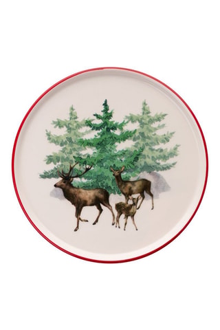 6 platos de postre de porcelana - 19,3 cm