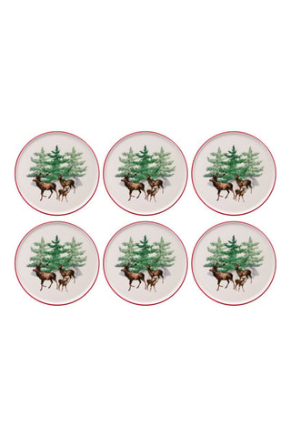 6 platos llanos de cerámica Ylbser - 25,5 cm
