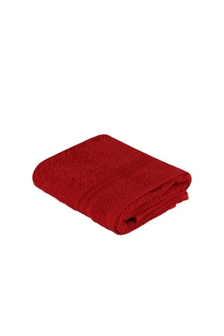 Toalla de tocador Rainbow - Rojo - 30 x 50 cm