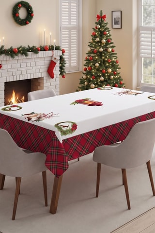 Mantel rectangular - Multicolor - 160 x 220 cm