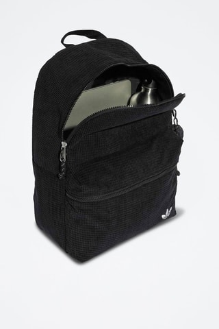 Sac à dos en velours Classic - Noir