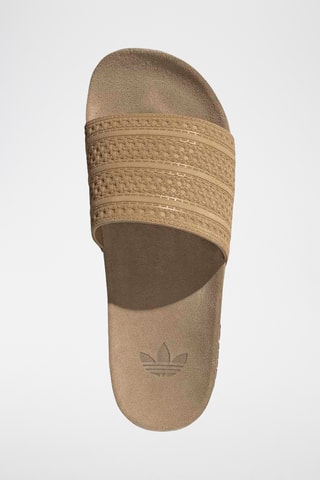 Claquettes en nubuck Adilette - Beige