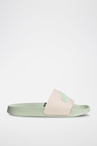 Claquette Adilette Shower - Vert clair