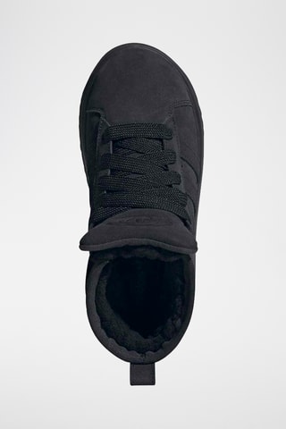 Bottines fourrées en nubuck Campus - Noir