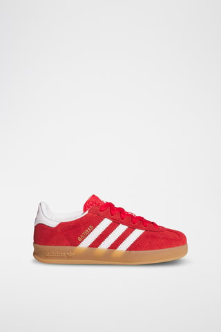 Baskets en nubuck Gazelle - Rouge