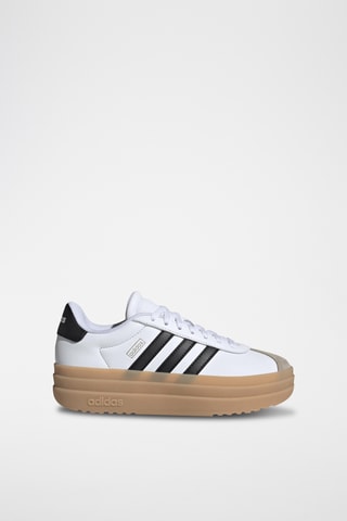 Baskets plateformes en cuir T-Toe - Blanc