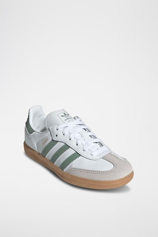 Baskets en cuir Samba - Blanc