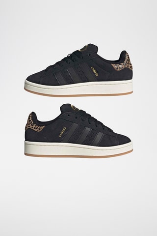 Baskets en nubuck Campus - Noir