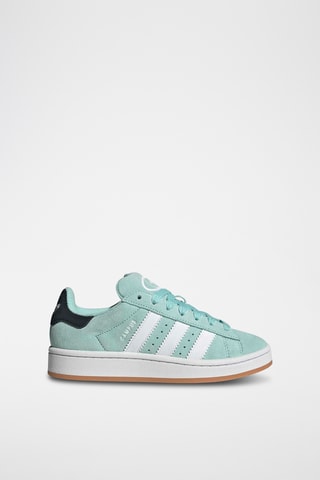 Baskets en cuir Campus - Turquoise