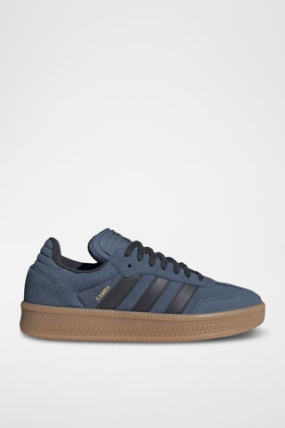 Baskets en nubuck Samba - Bleu marine