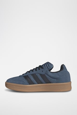 Baskets en nubuck Samba - Bleu marine