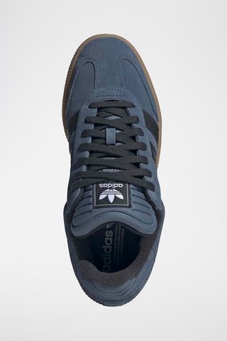 Baskets en nubuck Samba - Bleu marine