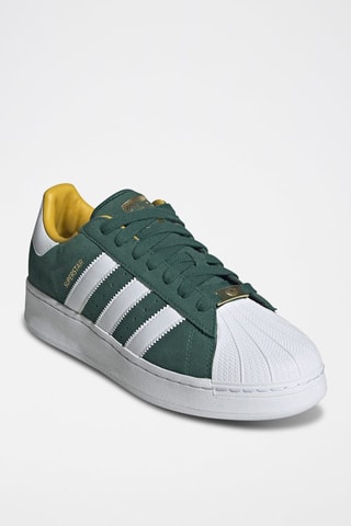 Sneakers en nubuck Superstar - Vert et blanc