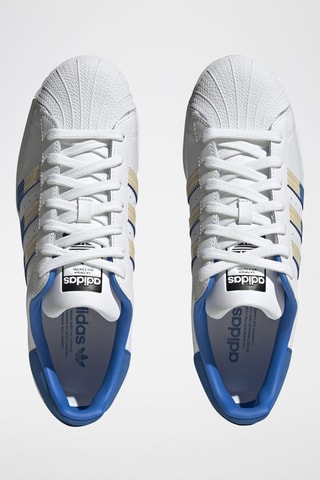 Sneakers Superstar - Blanc et bleu
