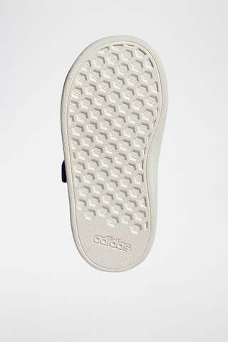 Baskets en cuir Grand Court - Bleu marine