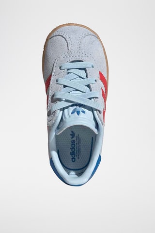 Baskets en cuir Gazelle - Ciel