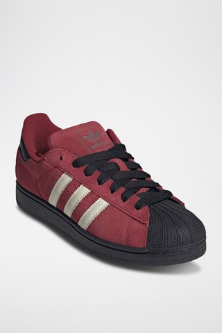 Baskets en nubuck Superstar - Bordeaux