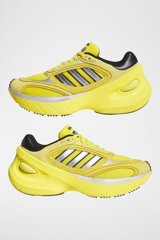Baskets en nubuck Adizero - Jaune et argenté