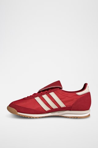 Baskets Sen cuir L72 - Rouge