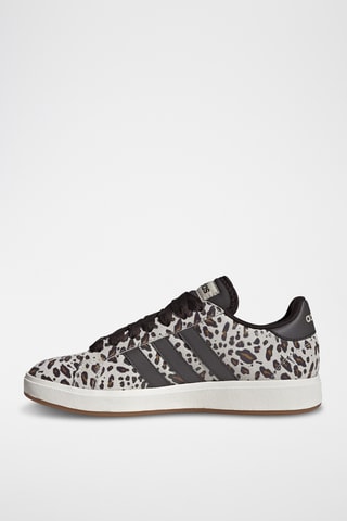 Baskets en cuir Grand Court - Beige