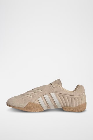 Zapatillas de piel Taekwondo - Beige