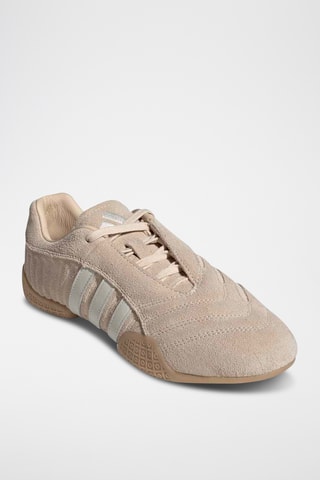 Zapatillas de piel Taekwondo - Beige