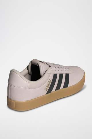 Baskets plateformes en cuir T-toe - Rose