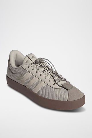 Zapatillas de piel T-Toe - Gris claro