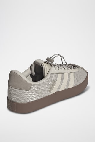 Zapatillas de piel T-Toe - Gris claro