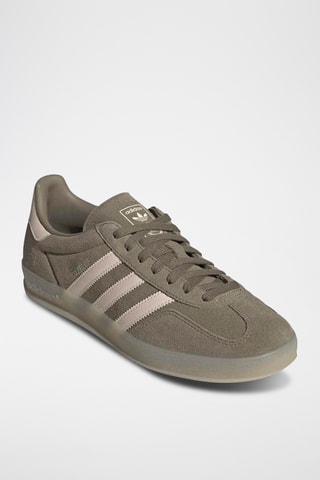 Baskets en nubuck Gazelle - Kaki