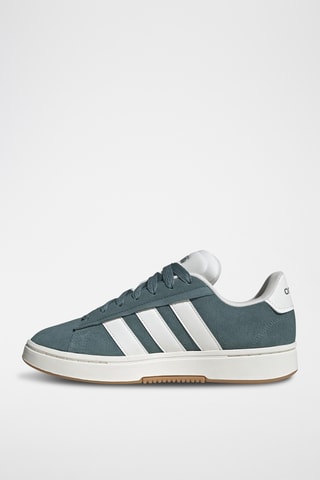 Baskets en cuir Grand court - Bleu-gris