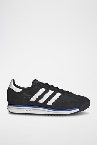 Baskets en cuir SL72 - Noir