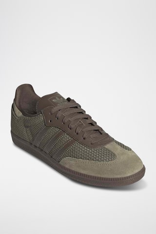 Baskets en cuir Samba - Kaki