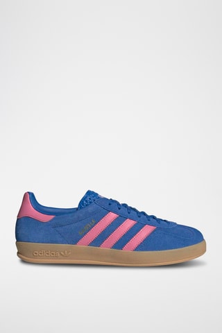 Baskets en nubuck Gazelle - Bleu cobalt