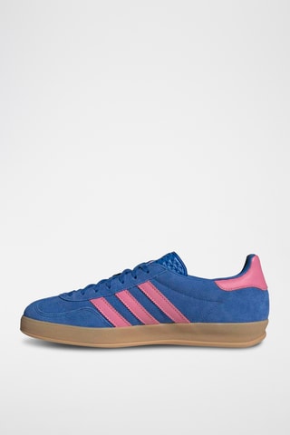 Baskets en nubuck Gazelle - Bleu cobalt