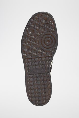 Baskets plateformes en cuir Samba - Blanc